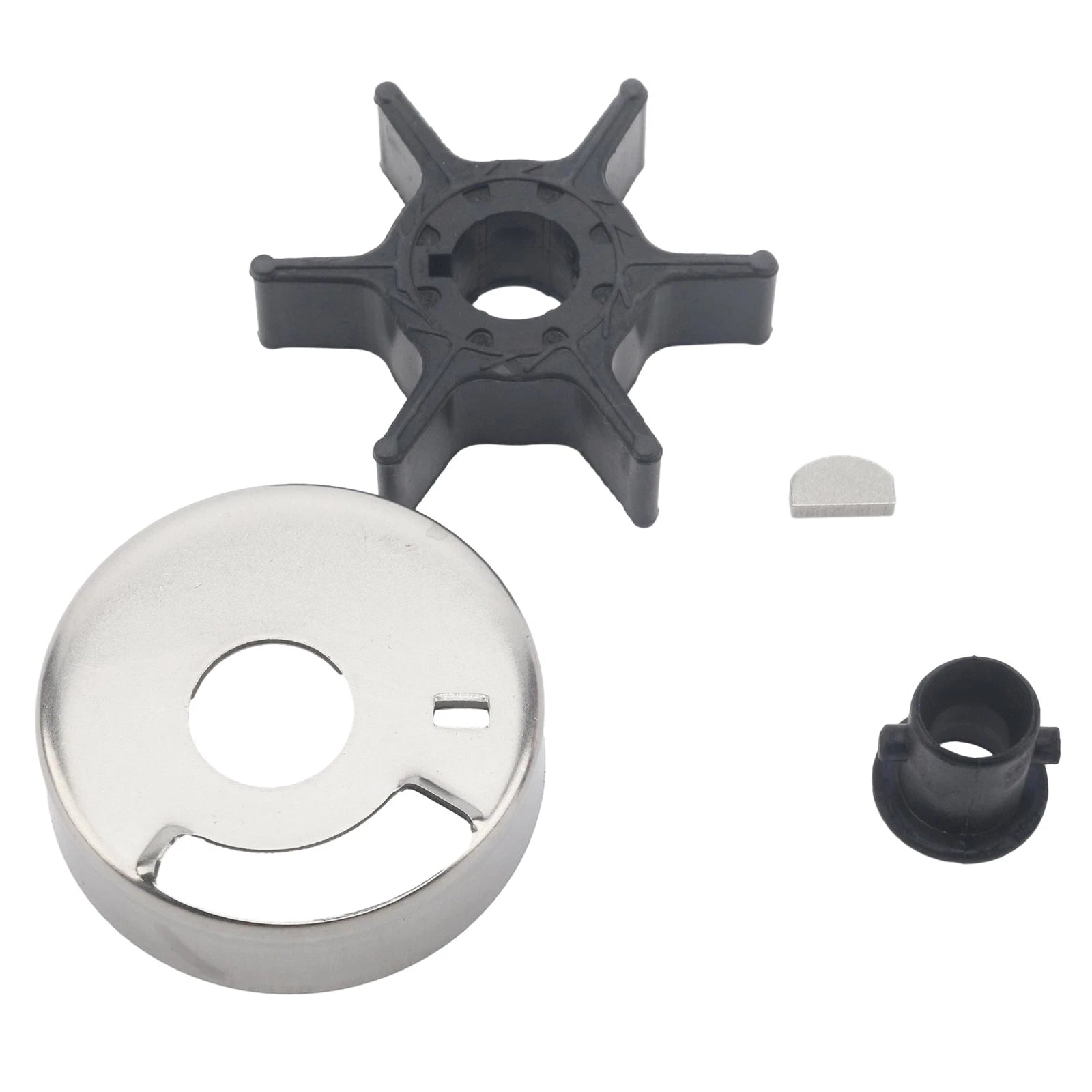 Water Pump Impeller Repair Kit for Yamaha Outboard (63V-W0078-00, 63V-W0078-01)
