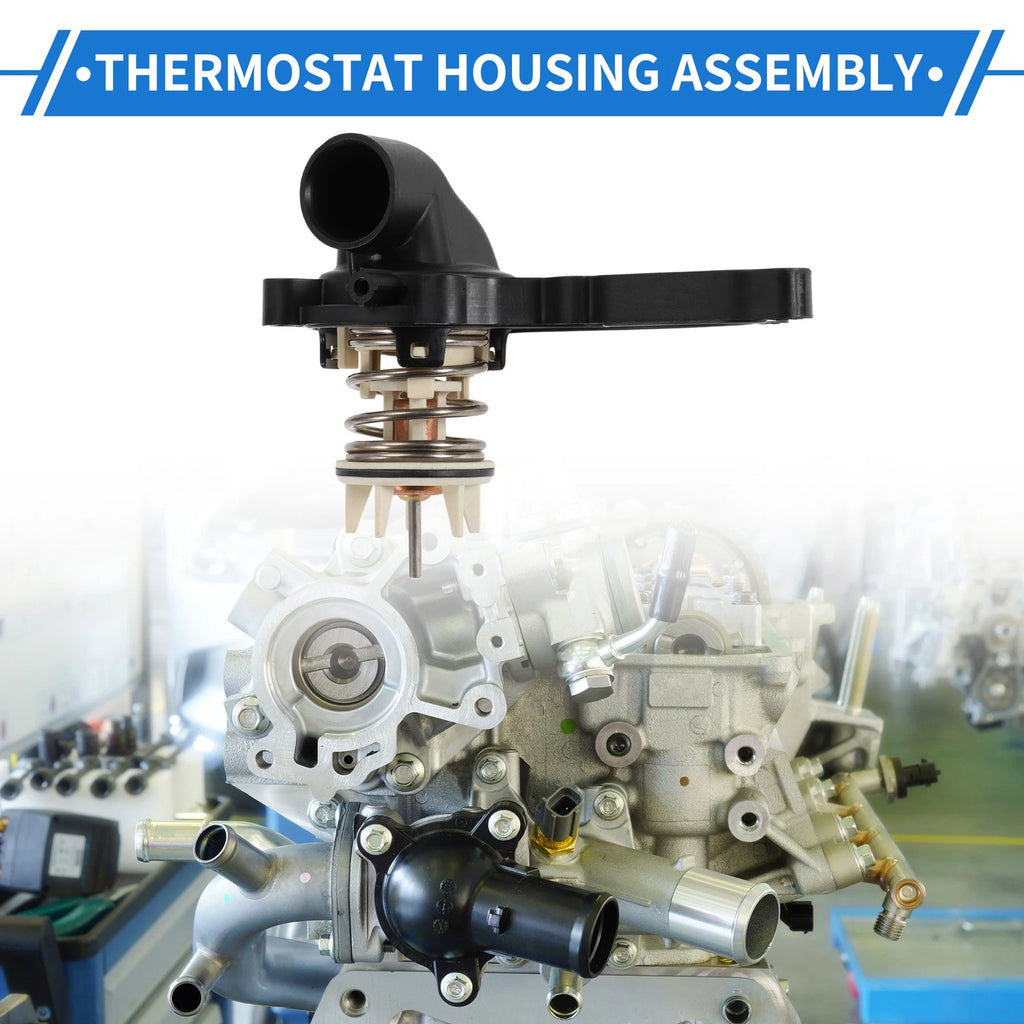 Engine Coolant Thermostat Housing Assembly for Audi A6 Quattro (2009–2014)