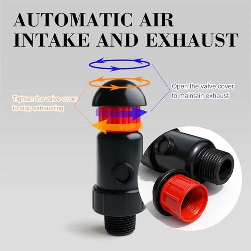 Automatic Air Vent Valve 3/4 NPT for Water Tank and Drip Lines