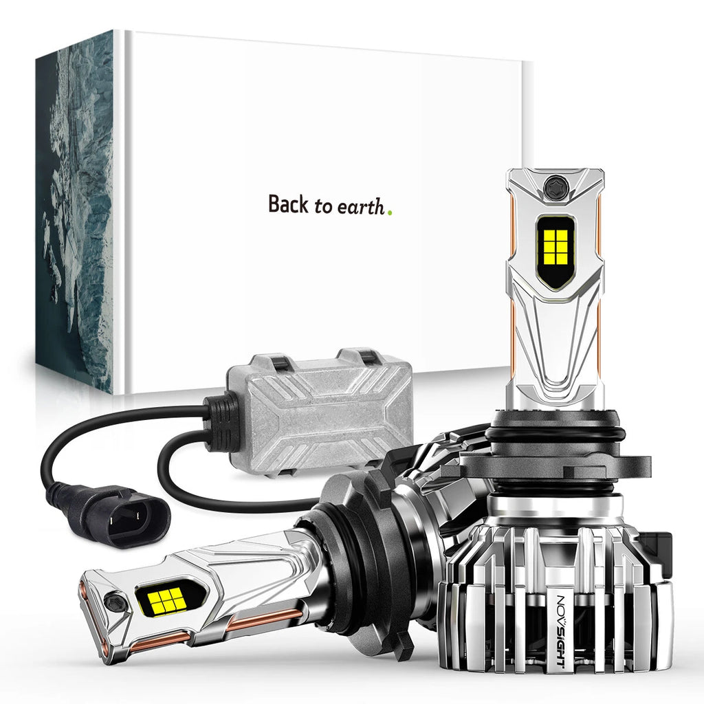 2X 9006 LED Headlight Bulbs for
