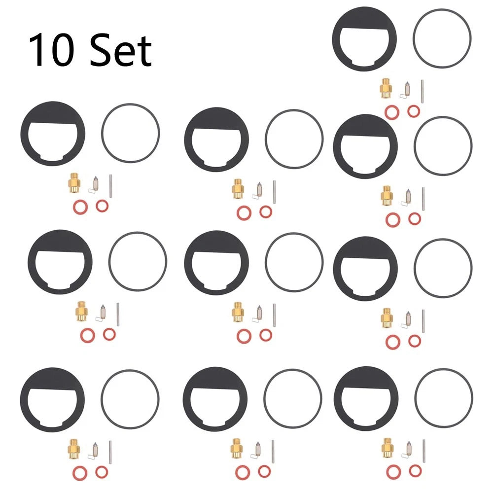Set of 10 Carburetor Repair Kits for Kohler K301 K241 K321 K330 K331