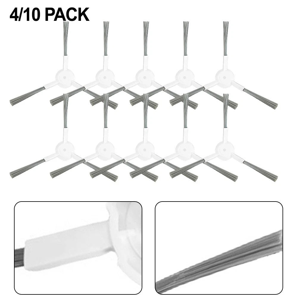 Set of 4 Side Brush Replacement Kit for Dreame F10 Plus Robot Vacuum