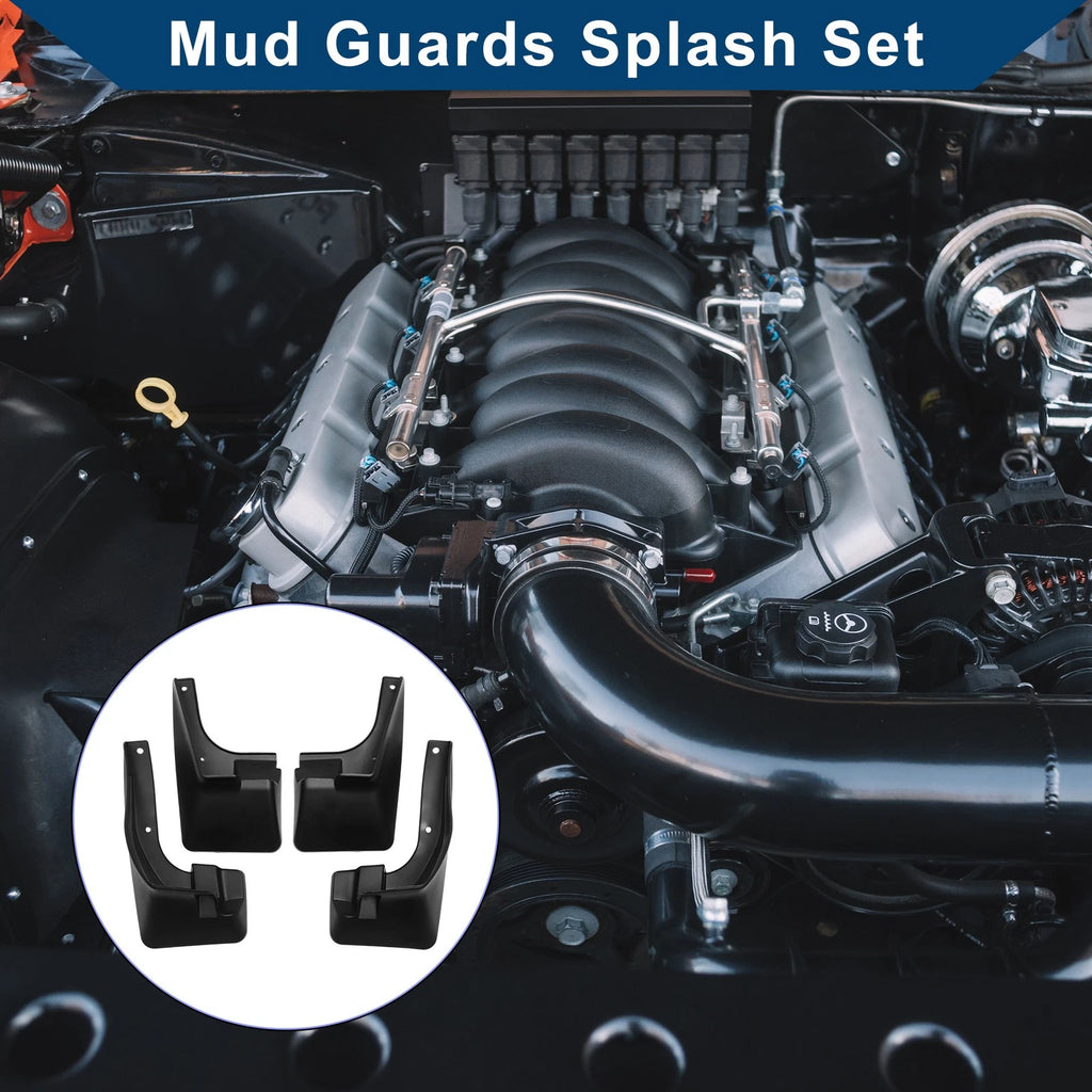 Mud Flaps Splash Guards 1 Set Mud Guards for Toyota Yaris L (2014–2023)