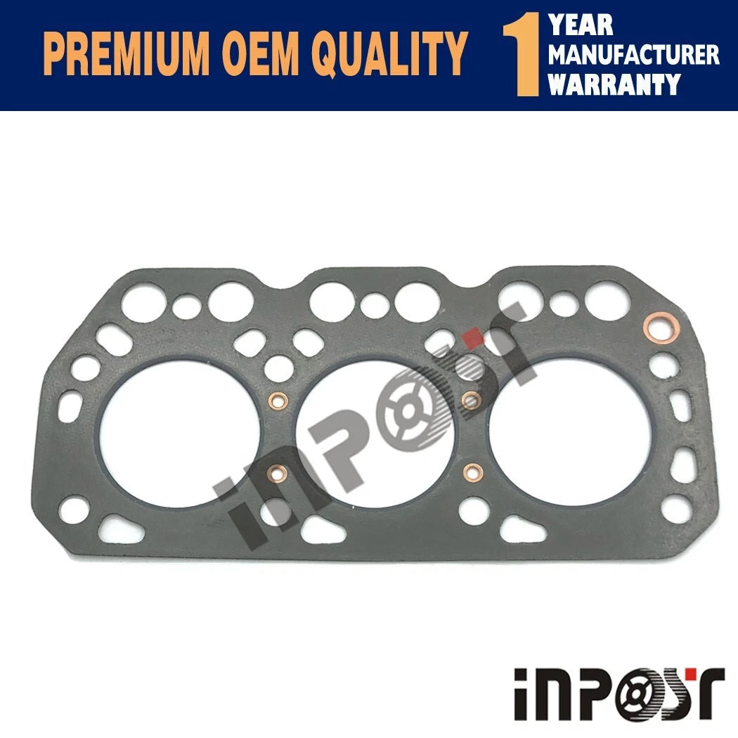 K3H Cylinder Head Gasket for Mitsubishi K3H Engine (Graphite)