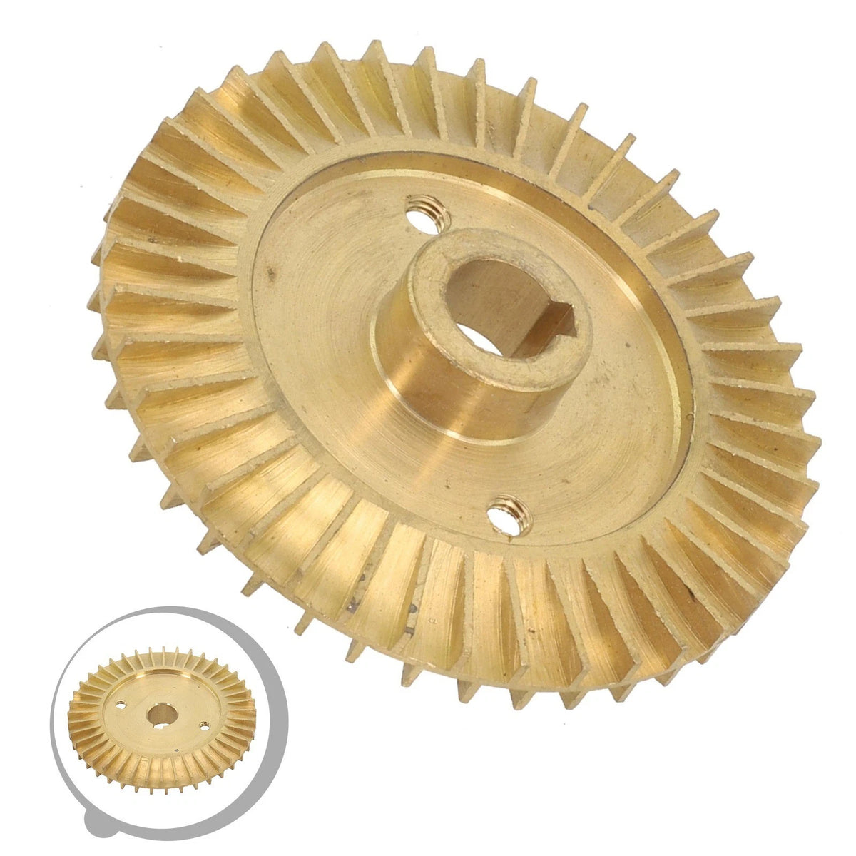 Brass Double Sided Water Pump Impeller for Various Sewage Applications