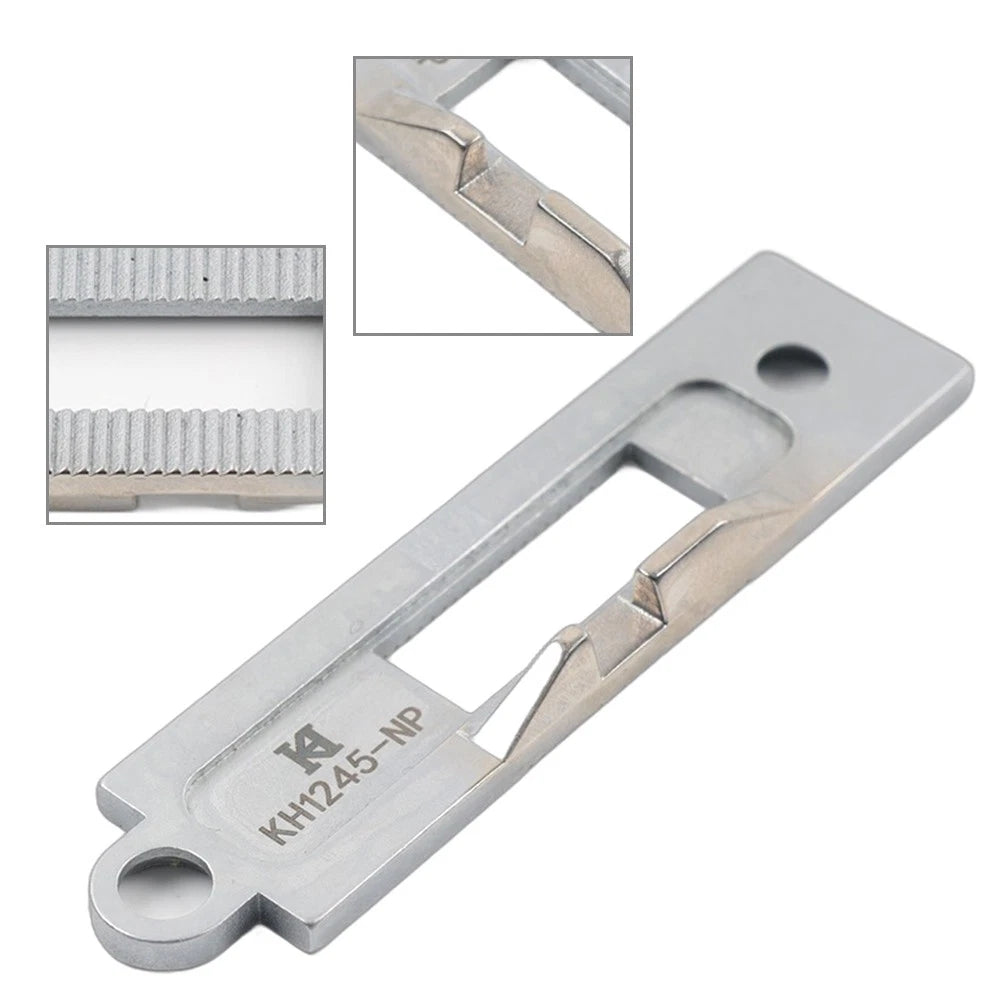 Needle Plate KH1245-NPT for PFAFF 145, 545, 1245 (W/Thread Trimmer)