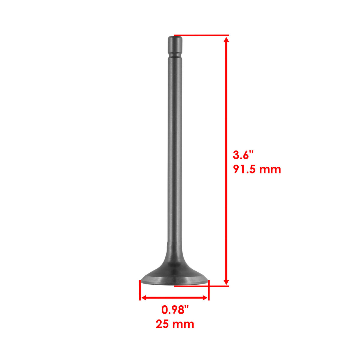 Cylinder Head Intake Exhaust Valve Kit for Honda ATC185 ATC185S (1980–1983)