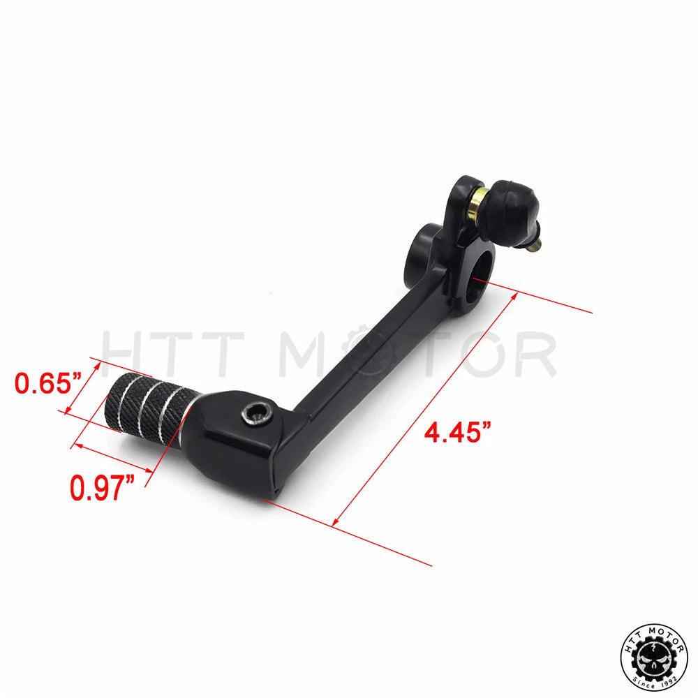 Black Foldable Gear Shift Levers Pedal for Kawasaki ZX-12R (2000–2005)