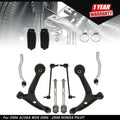 10pc Front Lower Control Arm Kit, Tie Rods, Sway Bars for Honda Pilot (2006–2008)