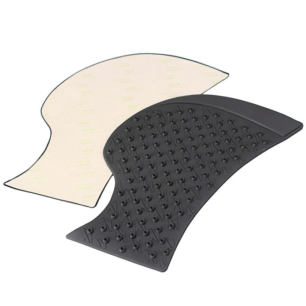 2 Pcs Black Tank Pads Side Knee Grip Protector for Kawasaki Ninja ZX14R 2006-15