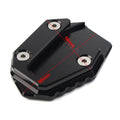 Kickstand Foot Support Side Pad for Yamaha MT-03 (2014–2021) Black