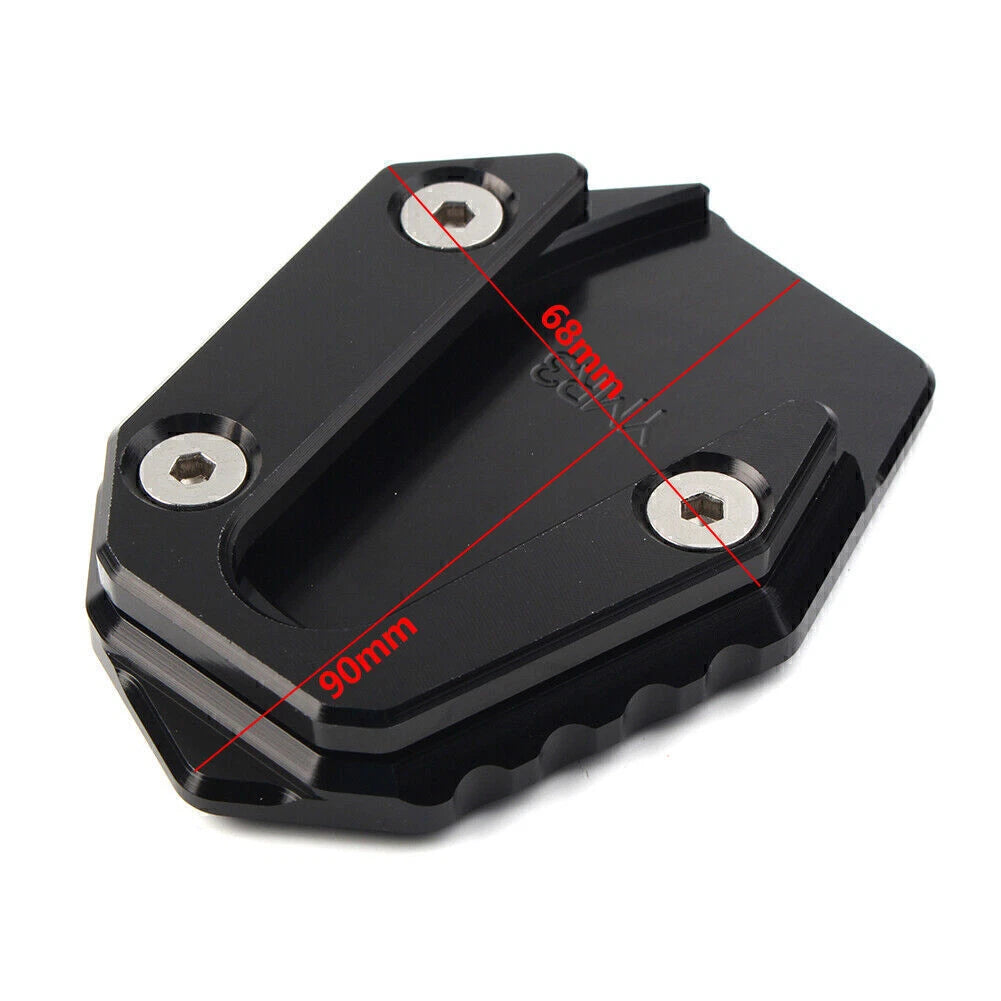 Kickstand Foot Support Side Pad for Yamaha MT-03 (2014–2021) Black