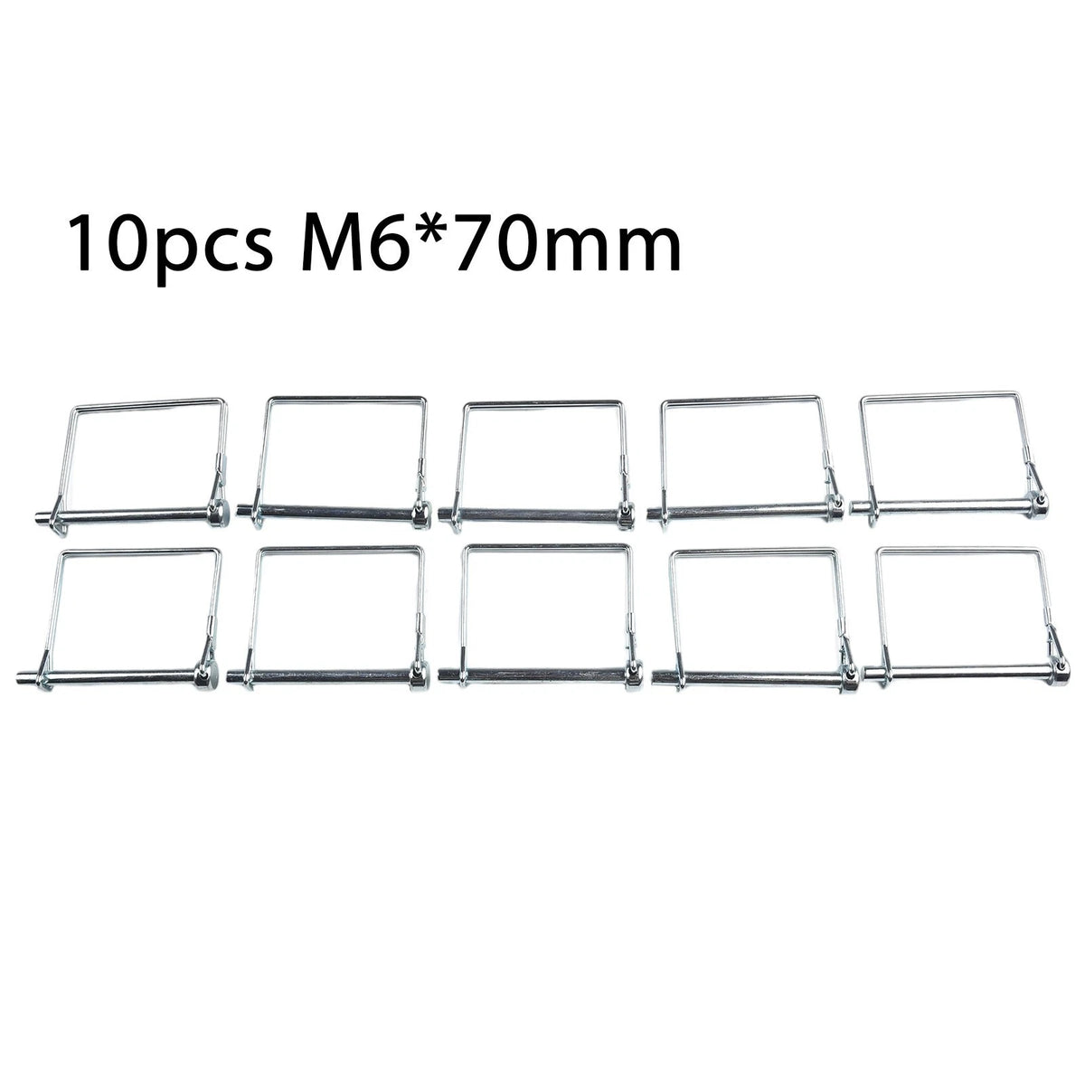 Hitch Pin Lock Safety Pin Lock Trailer Coupler 6mm Diameter For Pintle Hook Pin