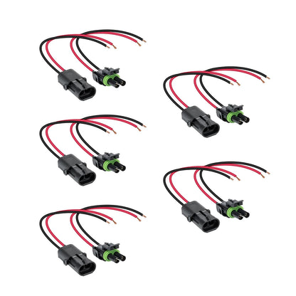 Weather-Pack Connector Kit for 16-14AWG (Compatible with )