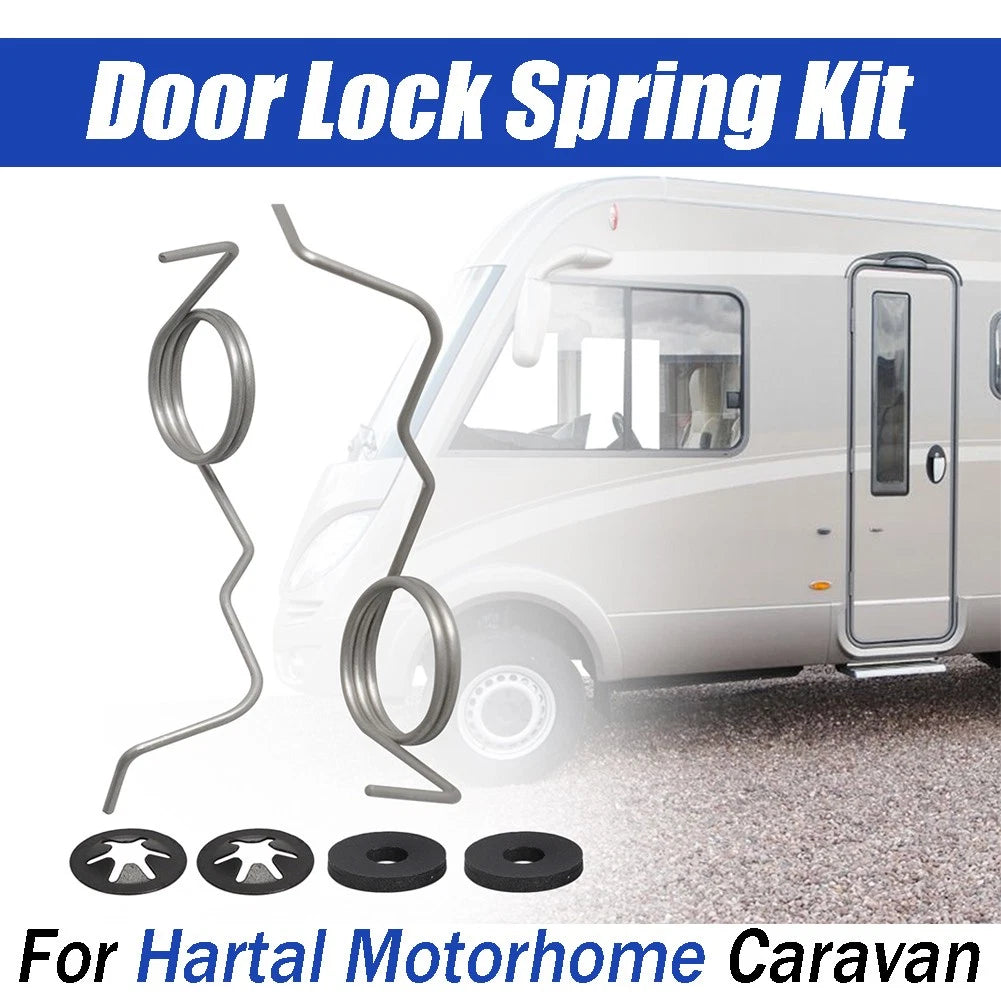 Set of 6 Door Lock Springs with Washer Kit for Hartal Motorhome Caravan