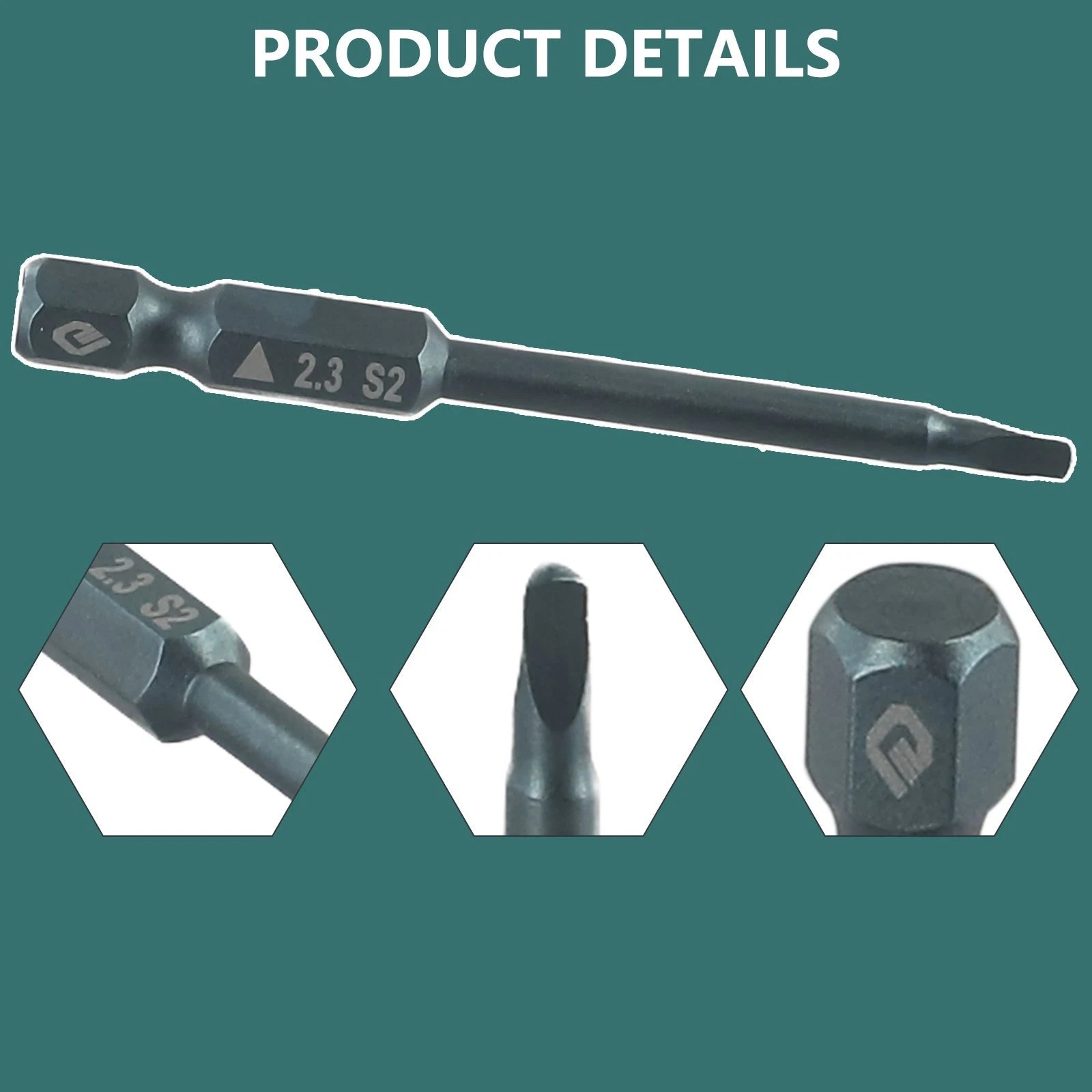Screwdriver Bit Set for Triangular Screwdrivers