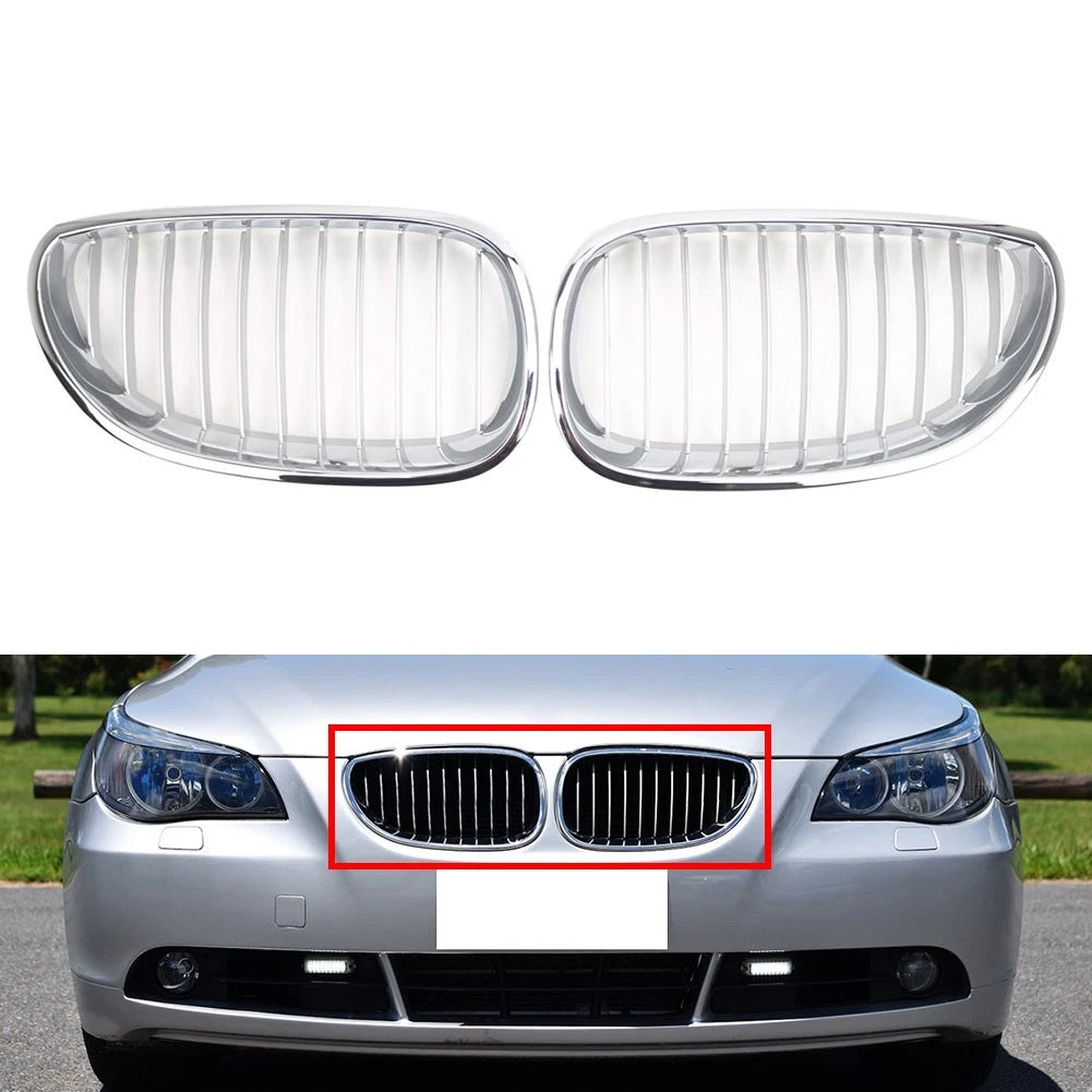 Front Hood Kidney Grille for BMW 5-Series E60 E61 (2003–2010)
