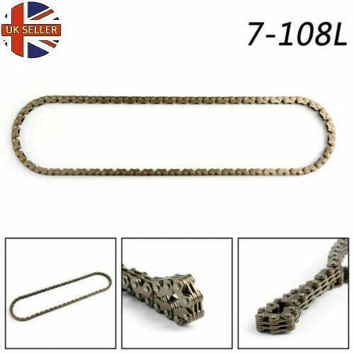 Timing Cam Chain 108L for Suzuki AN250 DR250 DR350 LTF400 LTF300 (1990–2023) 12760-19B71 T9