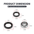 Rear Brake Drum Bearing Dust Seal Oil Seal for Yamaha Bruin 250 (2005–2006)