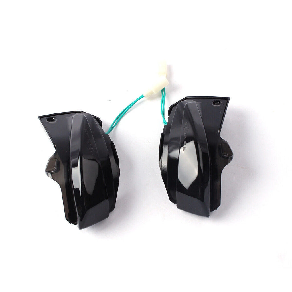 Dynamic LED Side Mirror Turn Signal Light for Toyota Corolla (2019–2021) Pair Smoked
