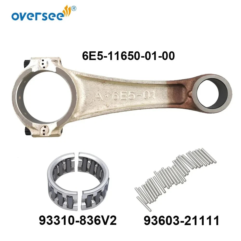 Crankshaft Repair Kit & Bearing for 115 130HP V4 Outboard (6N7-11411, 6E5-11650-01)
