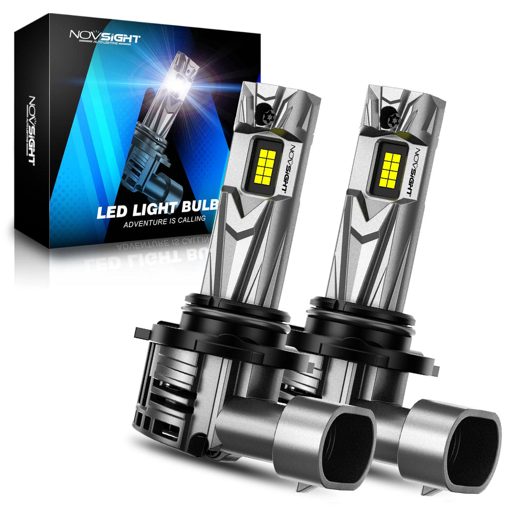 2X HB3 9005 LED Headlight Bulbs for NOVSIGHT (2011–2018)