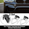 Tow Hook Decor Sticker Front Bumper Triangle Set for Universal (Any Year)