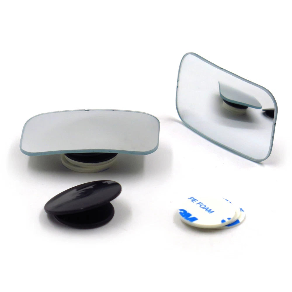 2 Pack Adjustable Blind Spot Side Mirror for Universal Fit