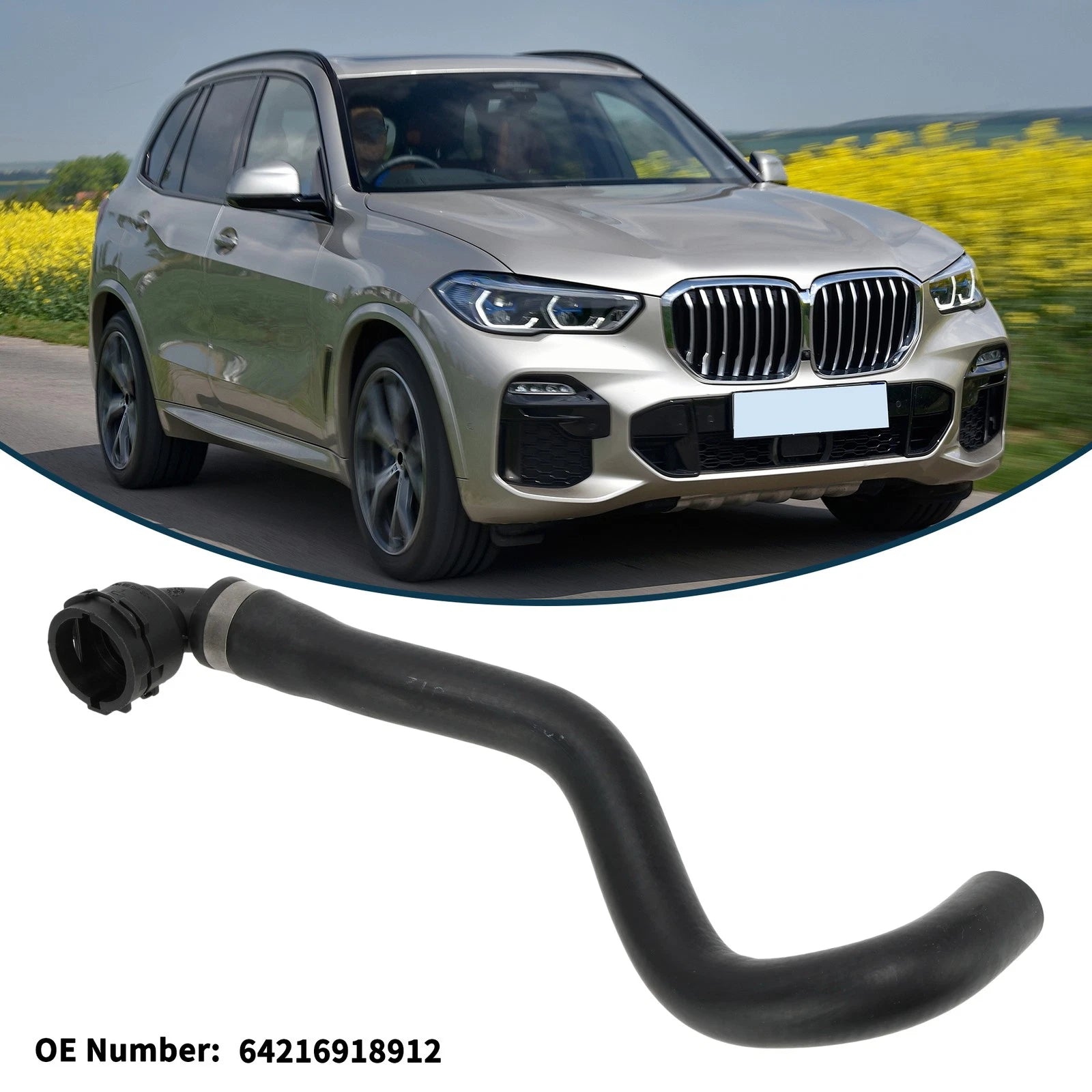 Heater Radiator Hose Replacement for BMW X5 (2003–2006)