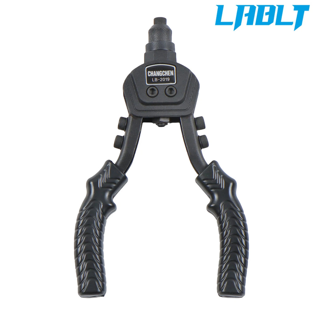 Riveting Gun Tool Set for LABLT (9.5") - 400 Rivets, 5 Size Heads