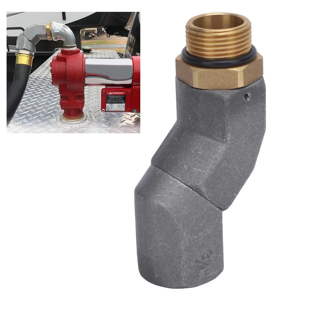 Fuel Hose Swivel Joint 360 Degree Rotating Connector for Liquid Transfer