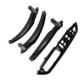 Door Handle Pull Trim Cover for BMW X5 E70 (2007–2013) Carbon Fiber Black