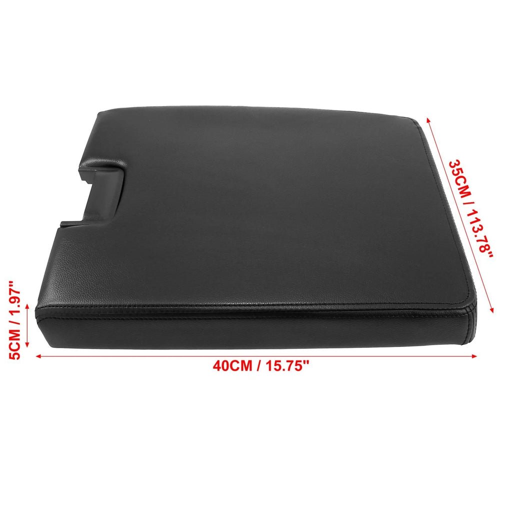 Car Center Console Cover Black Replacement for Chevrolet Silverado 1500 (2007–2013)