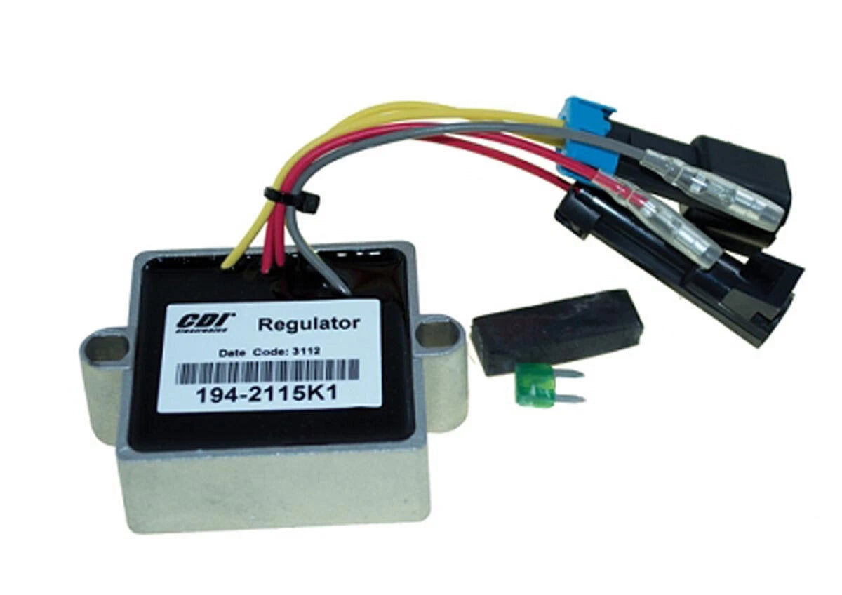 WSM Voltage Regulator for Mercury Mariner 25-240 Hp (194-2115K)