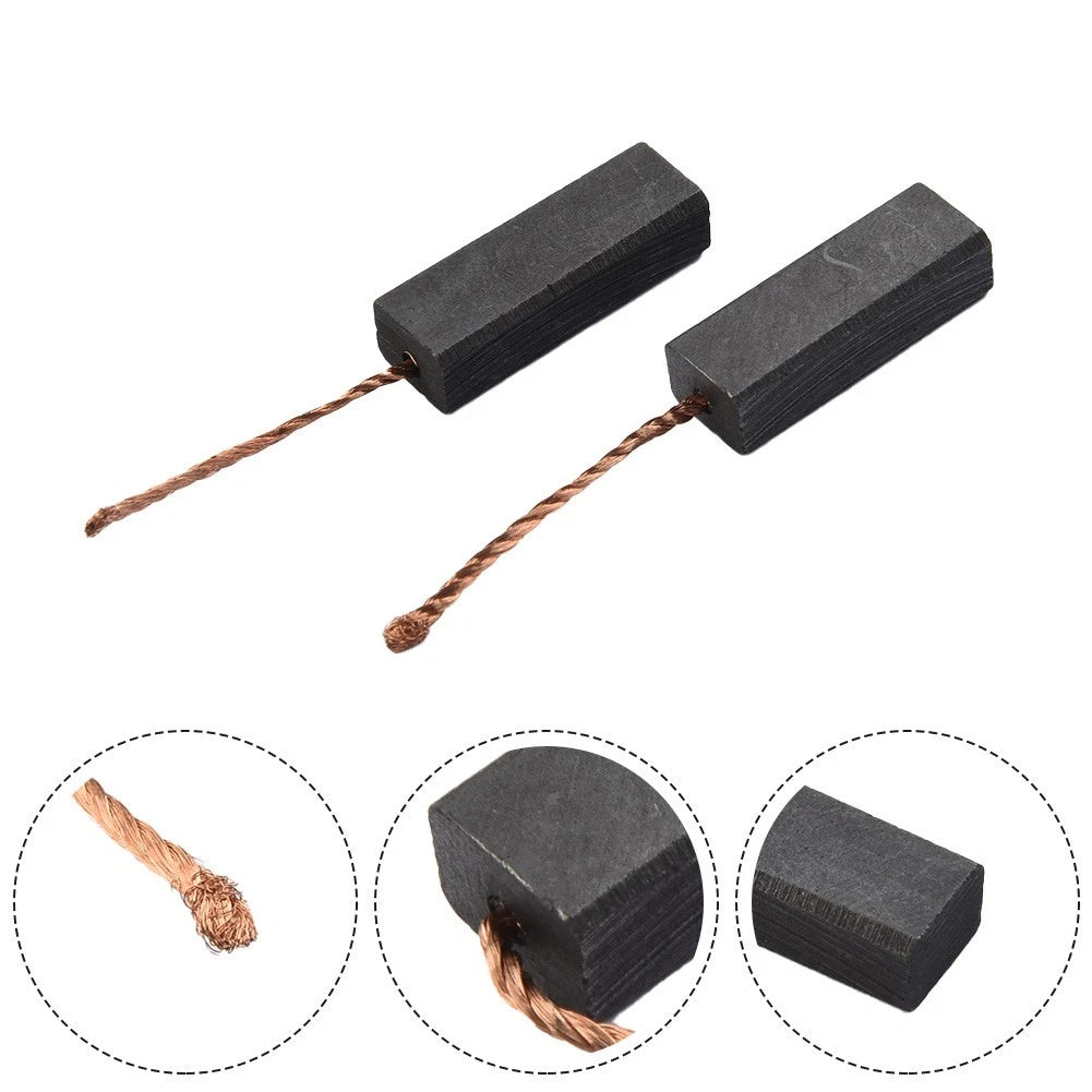 2X Replacement Carbon Brushes for Vacuum Cleaner Motor (8.31131mm)