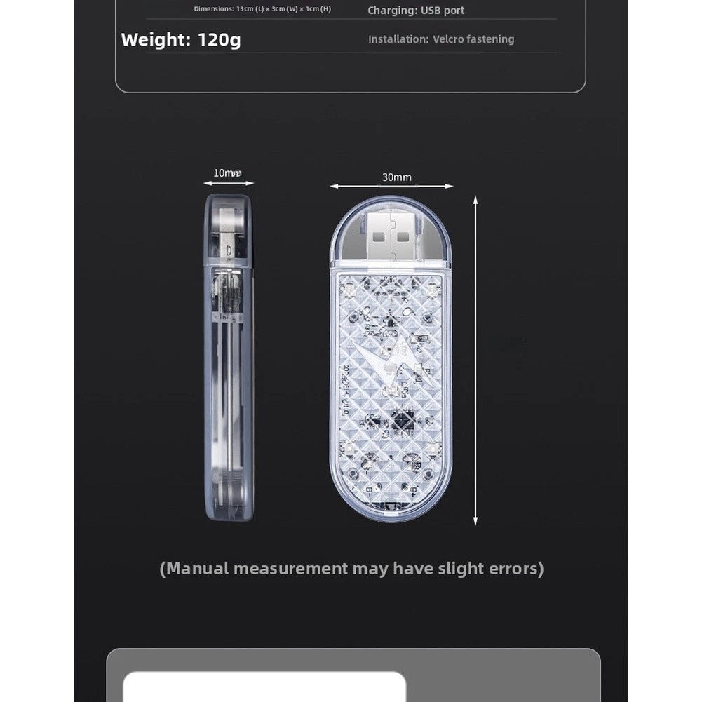 LED Indicator Magnetic Door Light Six LED Beads Powerful Flashing Indicator