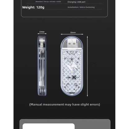 LED Indicator Magnetic Door Light Six LED Beads Powerful Flashing Indicator
