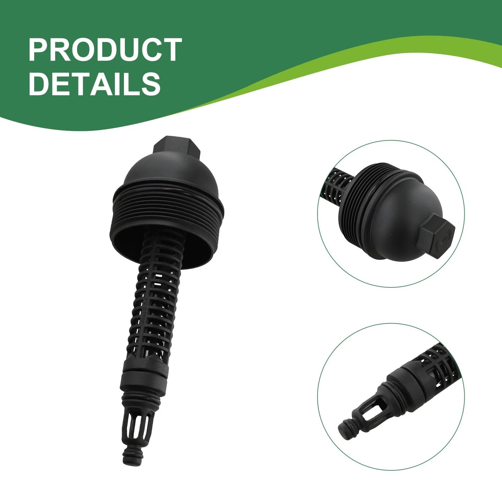 Performance Oil Filter Cap for BMW E46 E90 E60 E61 E70 E83 E71 (2000–2013)