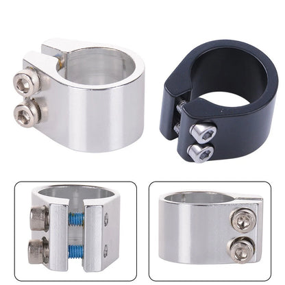 Double Bolt Design Seatpost Clamp for Old School Bikes (31.8mm Diameter)