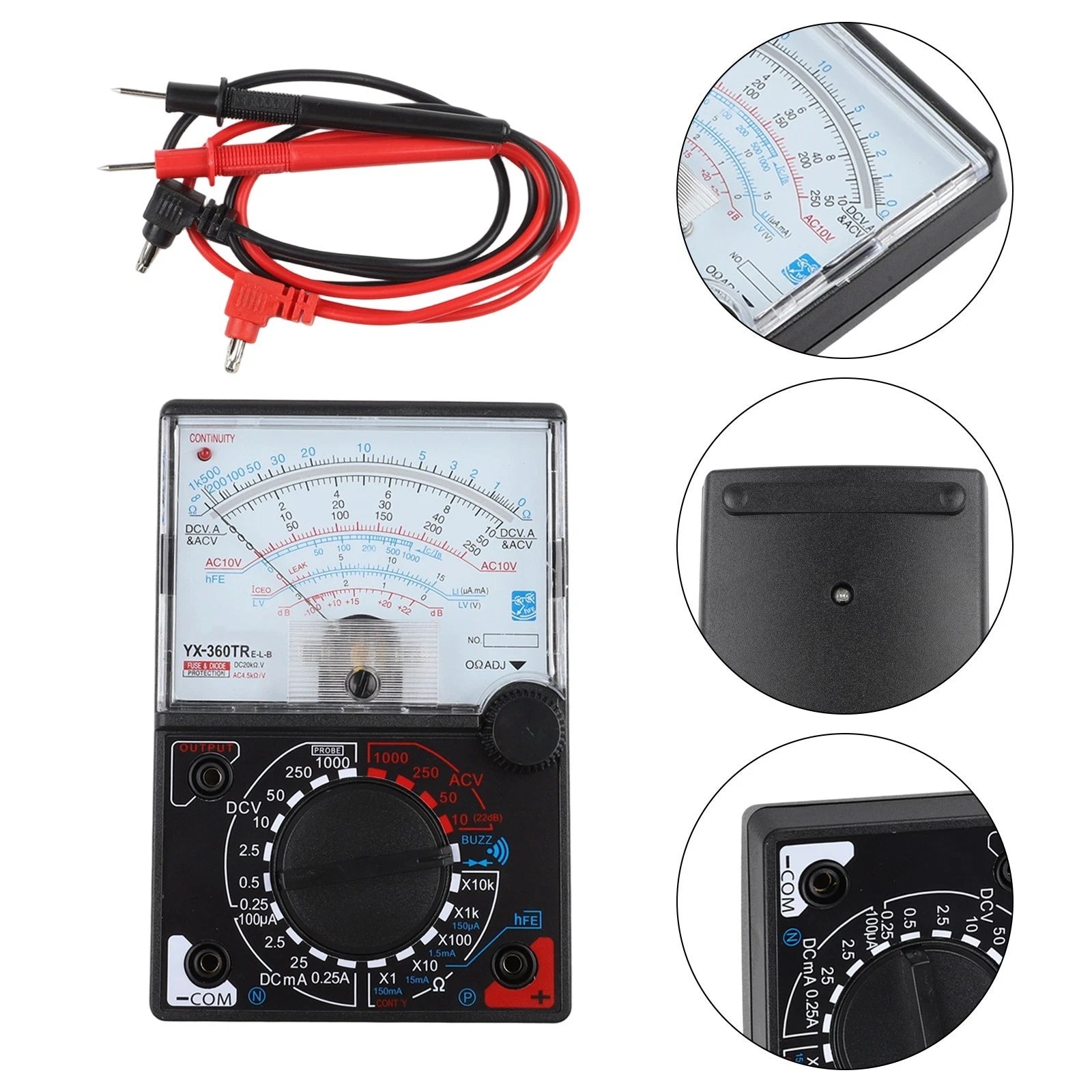 Luminous Display Multimeter for YX360TRELB