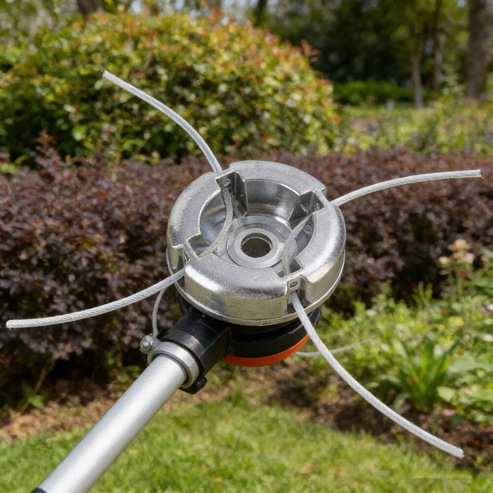 Replacement Head for String Trimmer (Dual Material Nylon Steel Line)