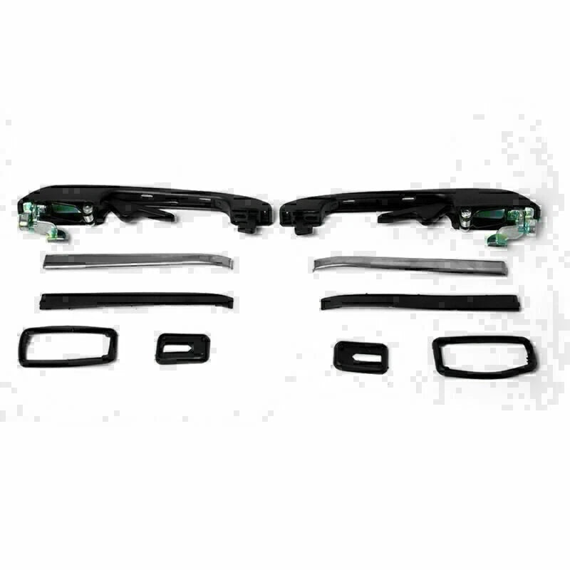 2X Rear Door Handle Set for Passat Jetta Golf Mk1 Mk2 (1974–1994)