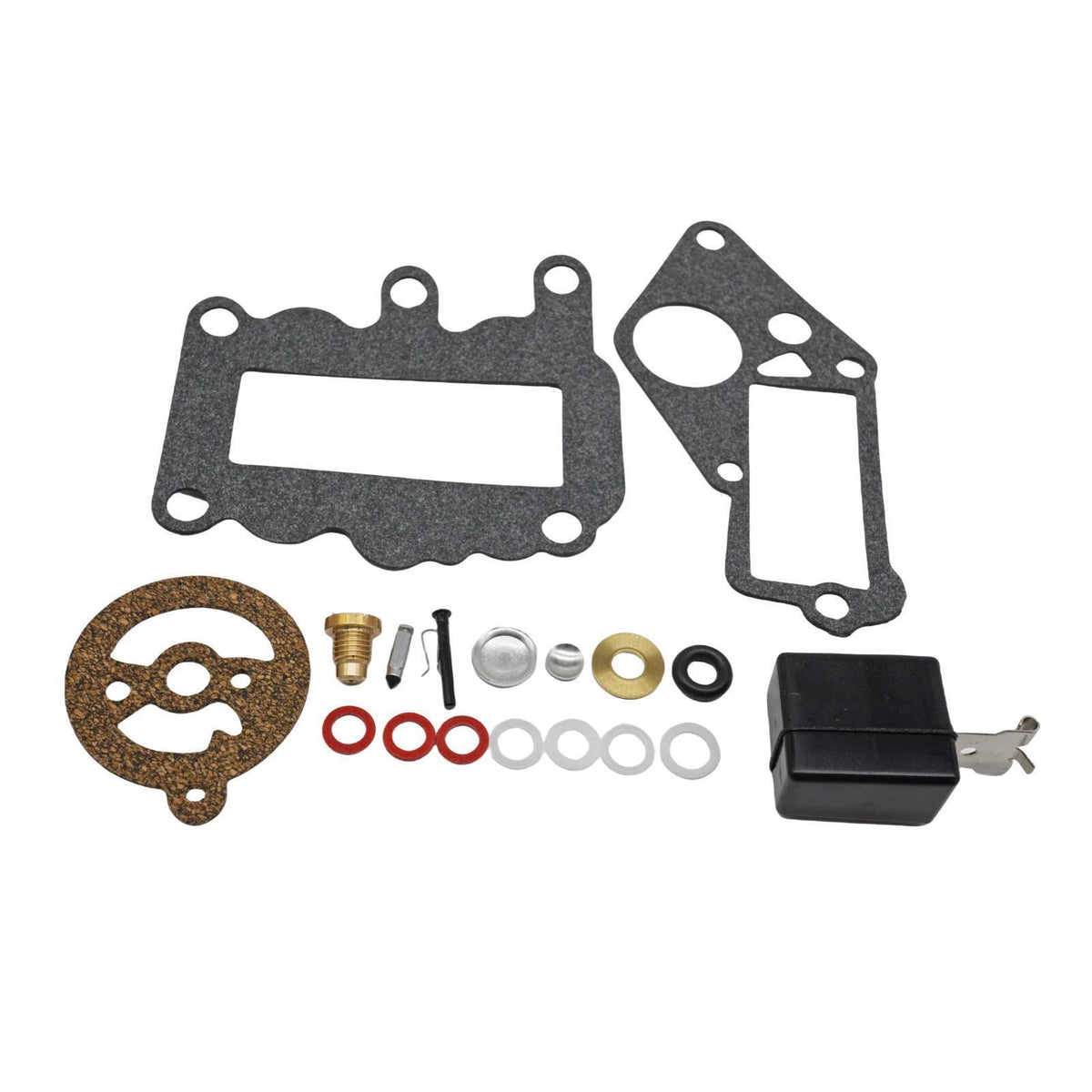 For Johnson Evinrude 9.5 HP BRP OMC SysteMatched Carburetor Kit 1964 - 1973