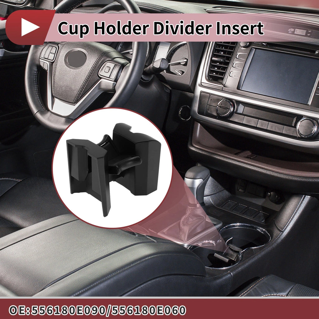 Cup Holder Divider Insert for Toyota Highlander (2008–2013)
