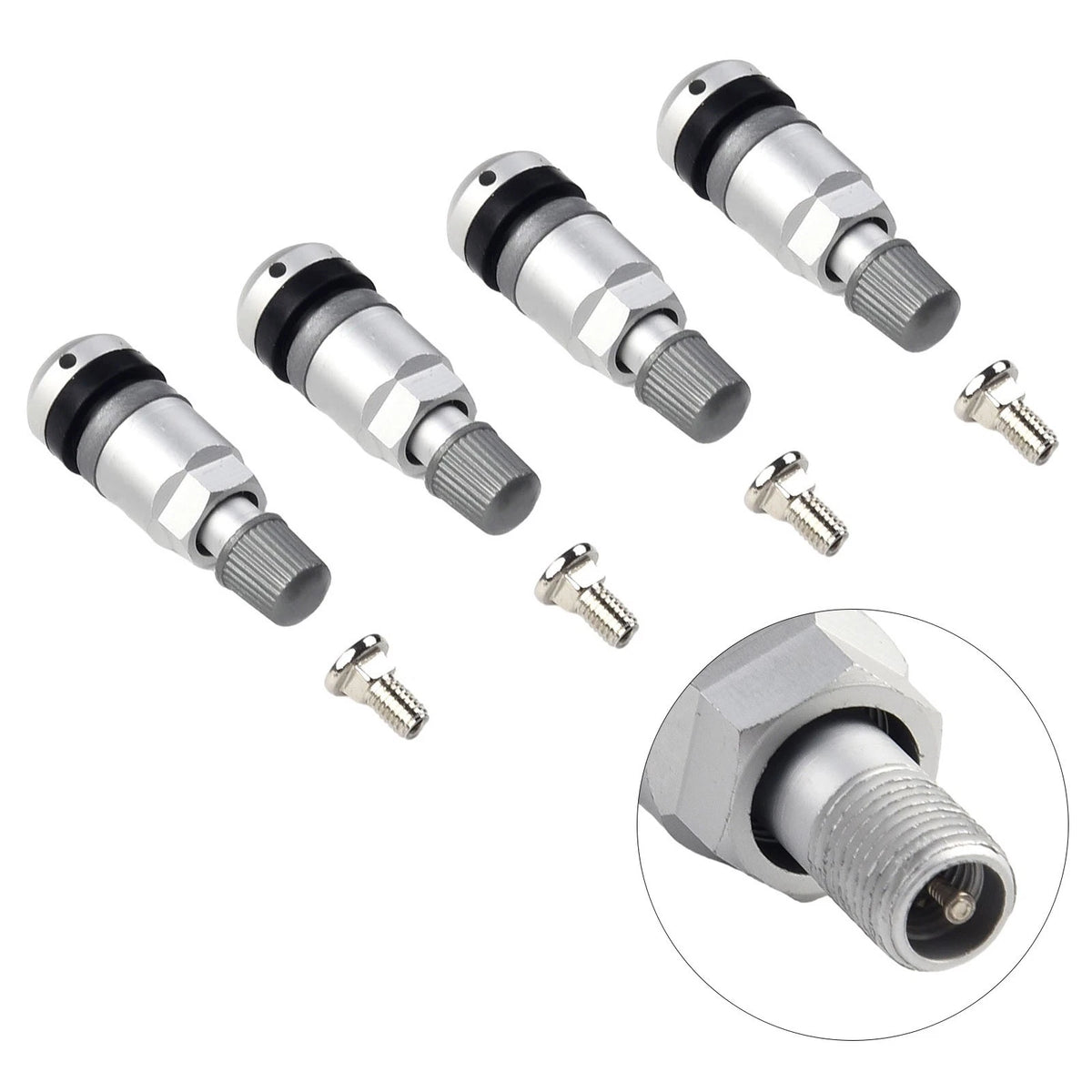 TPMS Tire Pressure Sensor Valve Stem Repair Kit for 4pcs