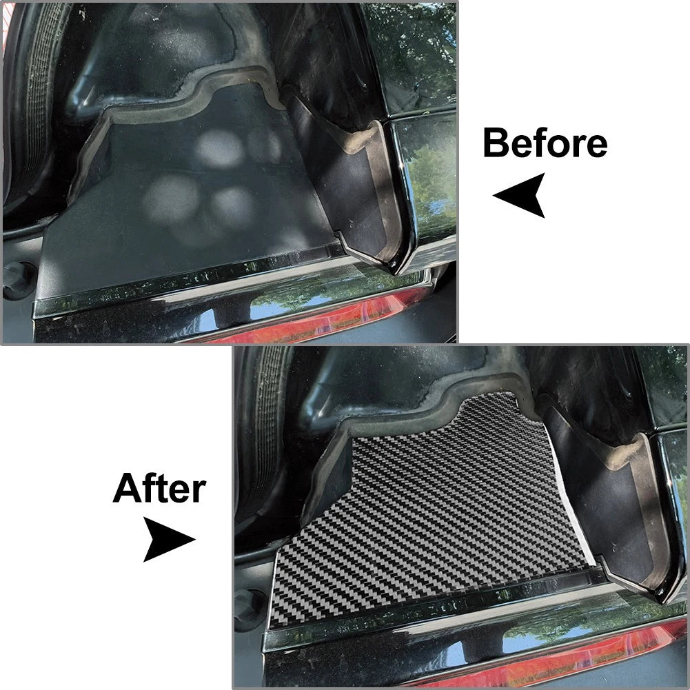 Carbon Fiber Inside Trunk Side Panel Cover for Dodge Challenger (2015–2024)