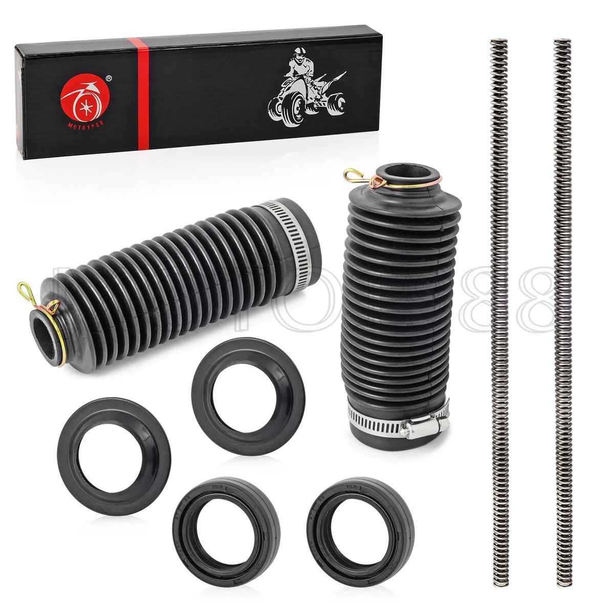 Heavy Duty Front Fork Springs & Dust Seals for Honda XR100R CRF100F (2000–2023)