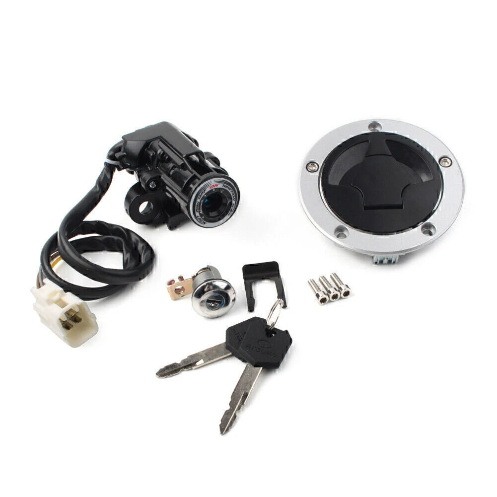 Ignition Switch Lock Key Set for Kawasaki Ninja ZX6R/636 (2013–2018)