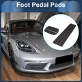 2X Automatic Foot Accelerator Pedal Covers for Porsche 718/911 (No Mark)