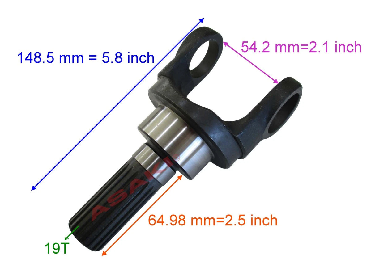 Drive Shaft Yoke for OMC Johnson Evinrude Cobra SX (3850814, 28317)